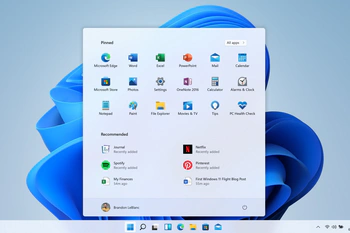 Screenshot Windows 11 Start