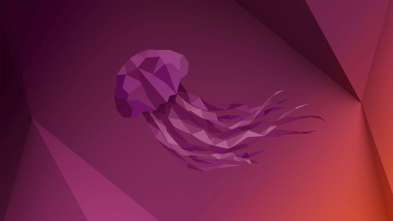 Ubuntu Jammy Jellyfish-wallpaper
