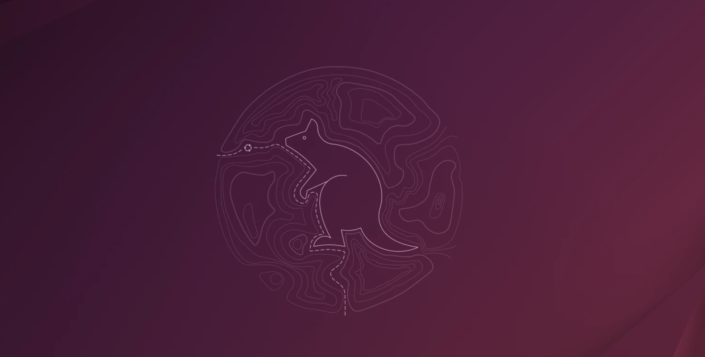 Logo van Ubuntu 25.10