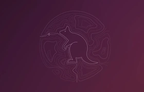 Logo van Ubuntu 25.10