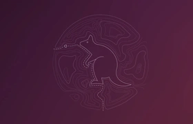 Logo van Ubuntu 25.10