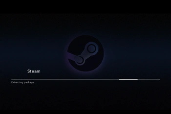 Screenshot SteamOS-installatie
