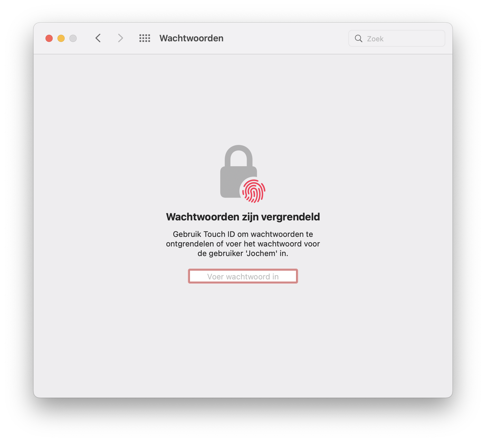 Screenshot ontgrendelen van wachtwoordpagina op Mac.