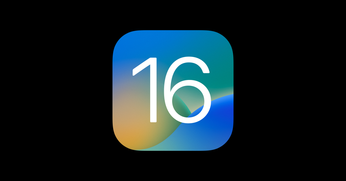 iOS 16 logo