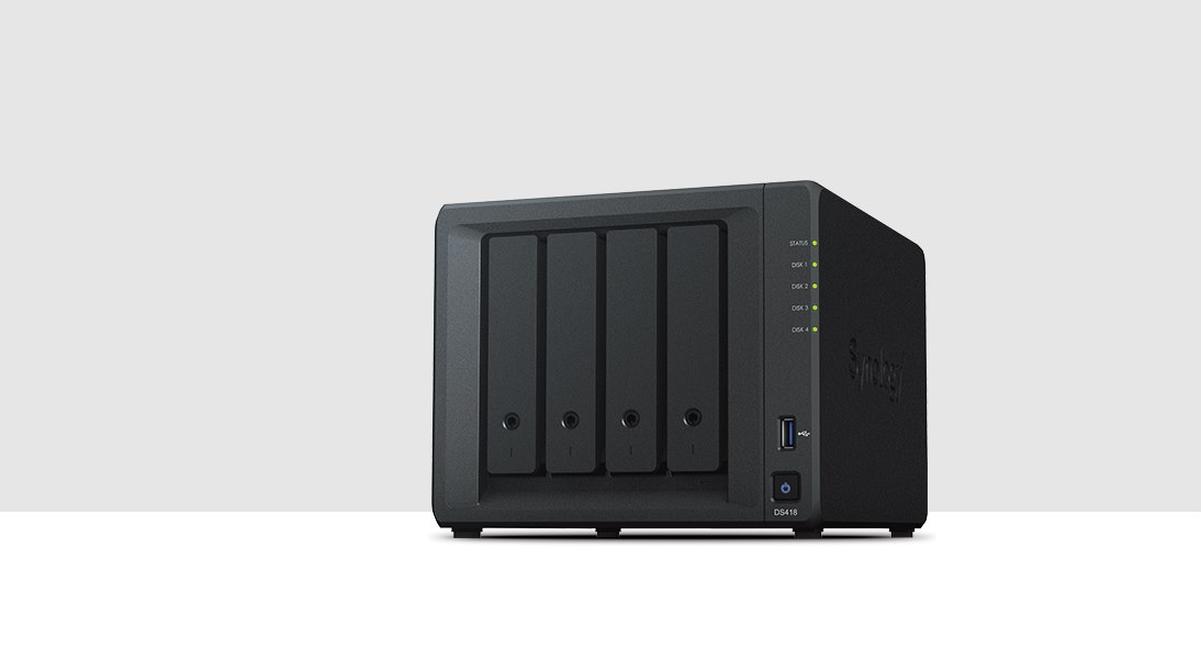 Foto van Synology DS418 (4 bay nas)