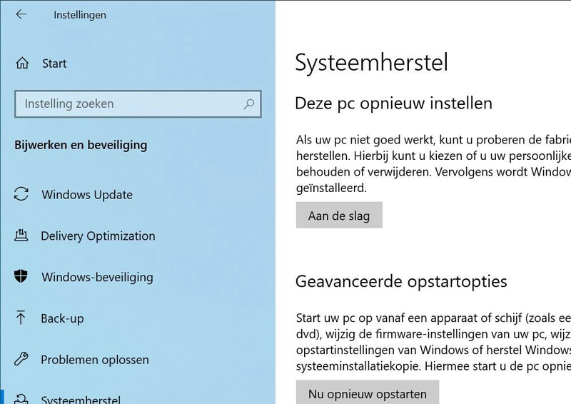 Hero image van Zo kun je Windows 10 resetten