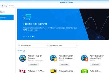 Hero image van Zo installeer je applicaties op je Synology-nas