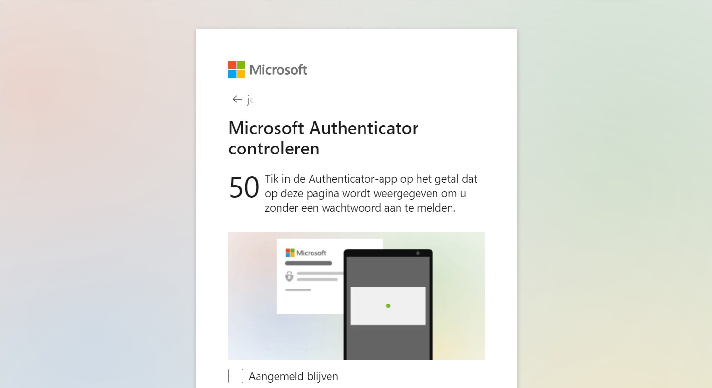 Hero image van Authenticatie in twee stappen instellen op je Microsoft-account