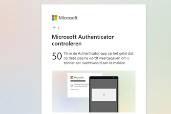 Hero image van Authenticatie in twee stappen instellen op je Microsoft-account