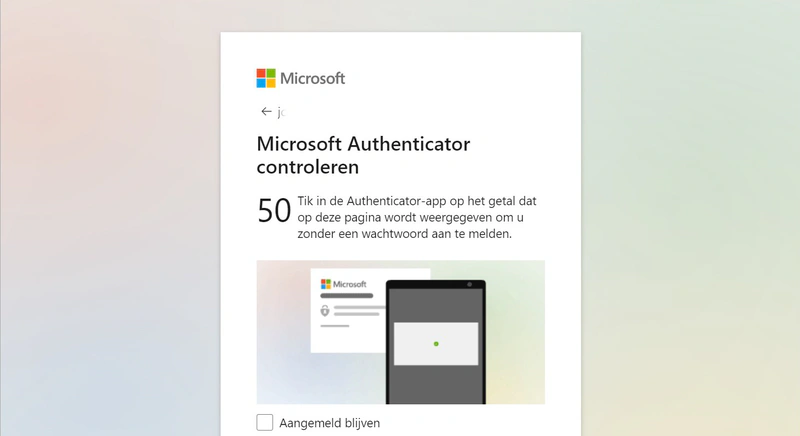 Hero image van Authenticatie in twee stappen instellen op je Microsoft-account
