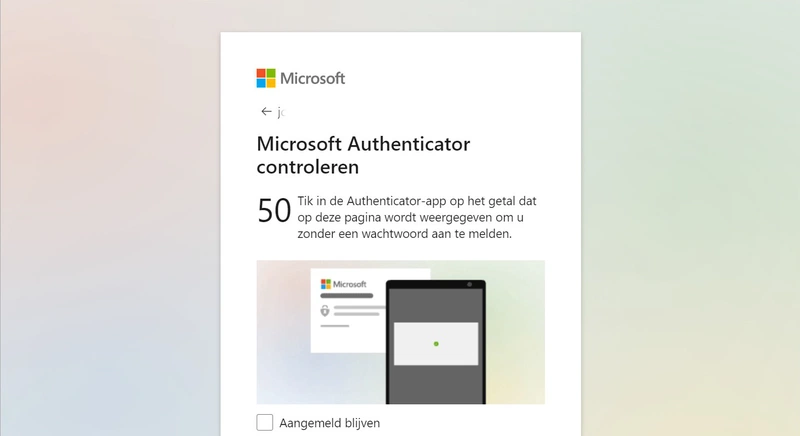 Hero image van Authenticatie in twee stappen instellen op je Microsoft-account