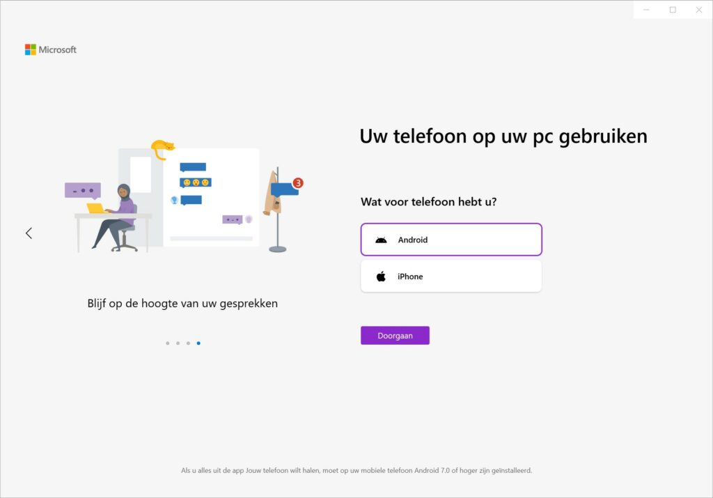 Jouw telefoon-startscherm