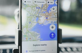 Google Maps highlight