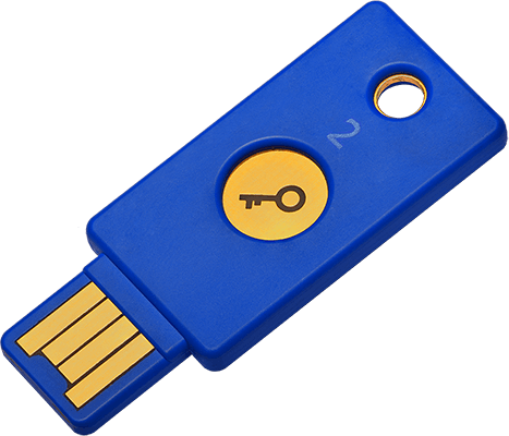 Foto van YubiKey