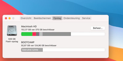 Schijfruimte vrijmaken op je Mac