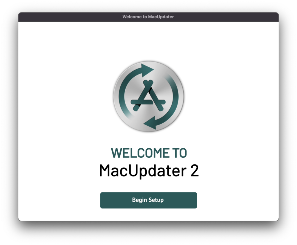 Screenshot MacUpdater 2-setupwizard