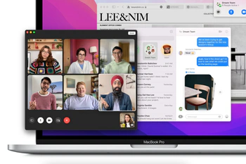 macOS 12 op een MacBook Pro