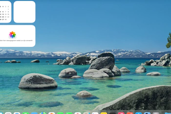 Screenshot van het bureaublad van macOS