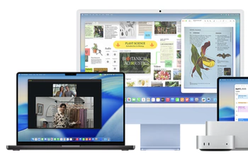Foto van MacBook, Mac mini, Mac Studio en iMac