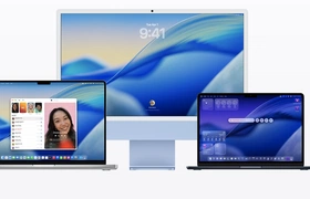 Screenshot van Macs met daarop macOS Tahoe