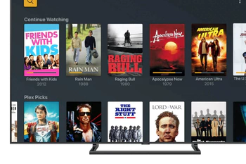 Plex op tv