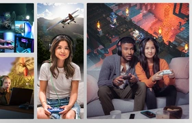 Foto van aantal gamers