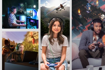 Foto van aantal gamers