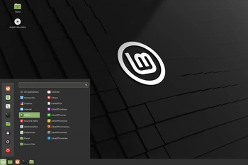 Screenshot van Linux Mint