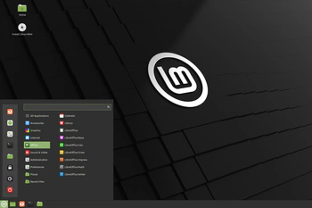 Screenshot van Linux Mint