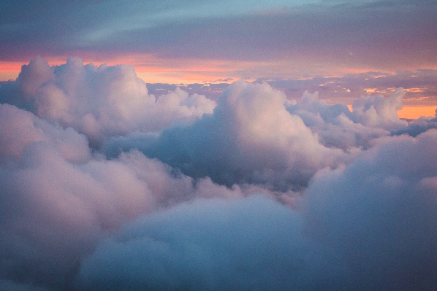 Foto van wolken