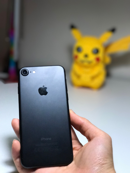 Foto van de achterkant van de iPhone 7.