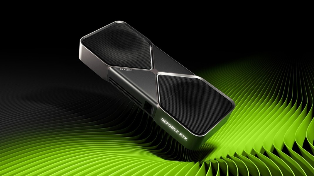 Foto van RTX 5090-videokaart