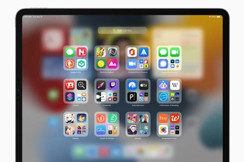 iPad met iPadOS 15