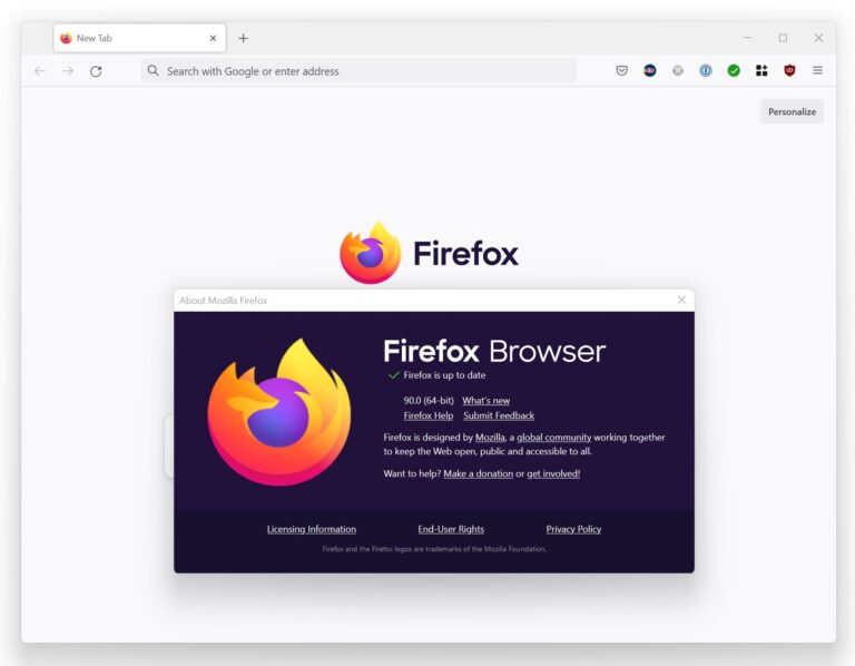 mozilla firefox update causing problems