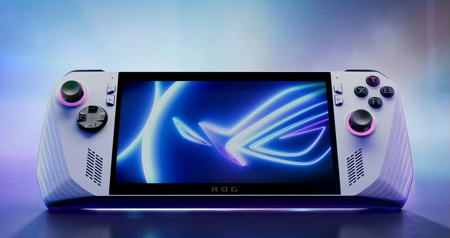 Foto van de ASUS Rog Ally-handheld