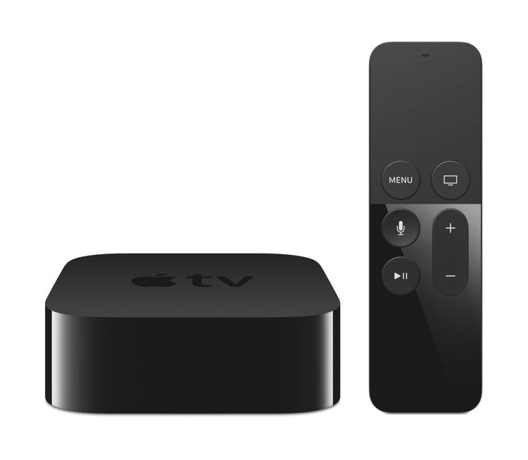 Foto van Apple TV 4de generatie met afstandsbediening