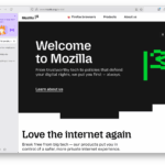Screenshot van Firefox 143