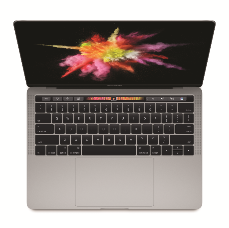 Foto van een 13-inch MacBook Air met Touch Bar