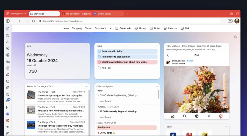 Software-update: Vivaldi 7.6